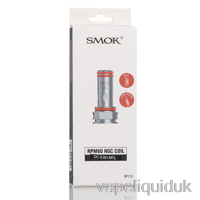 SMOK RGC Replacement Coils 0.6ohm DC MTL Coils Vape Liquid